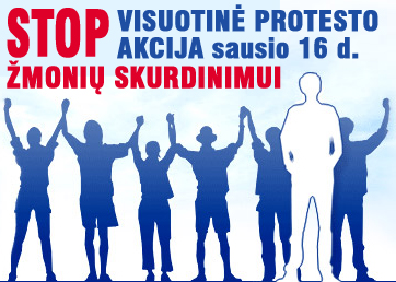 visuotine protesto akcija